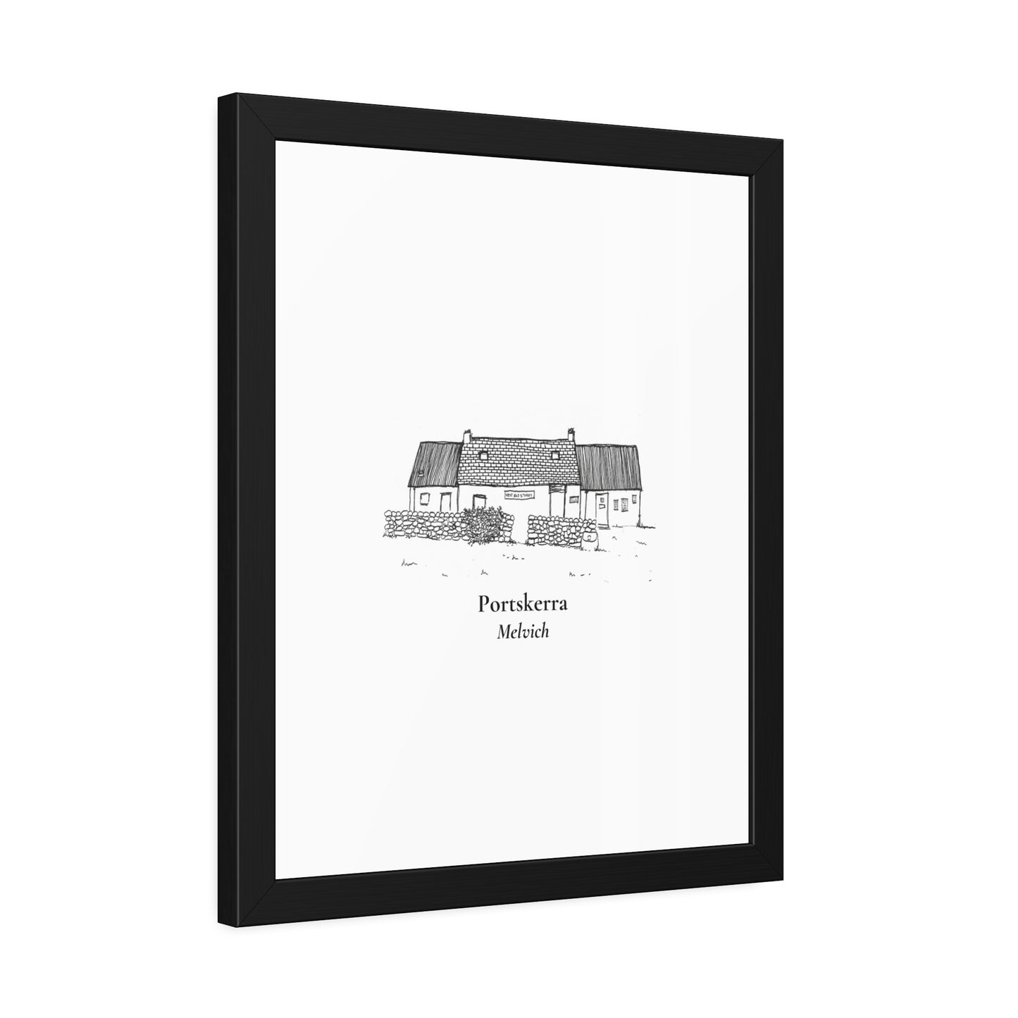 West End Stores (Portskerra, Melvich) Framed Paper Posters