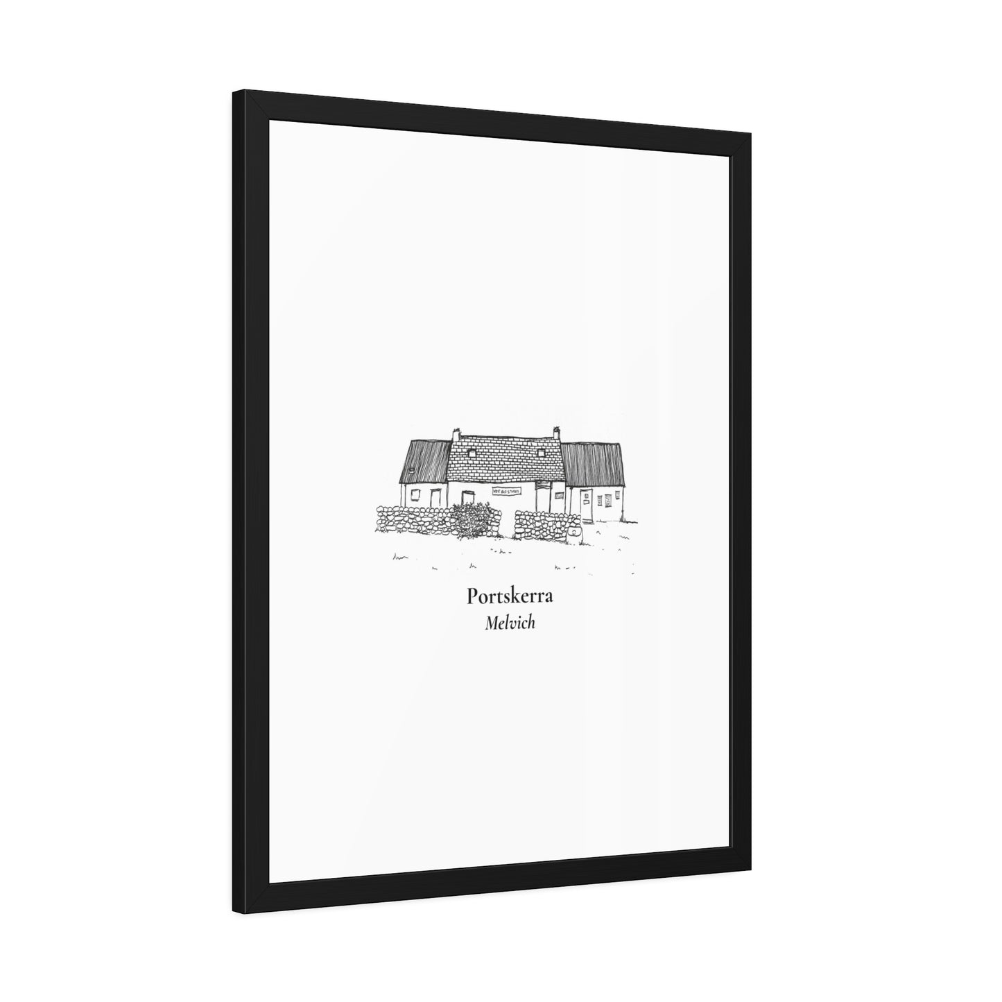 West End Stores (Portskerra, Melvich) Framed Paper Posters