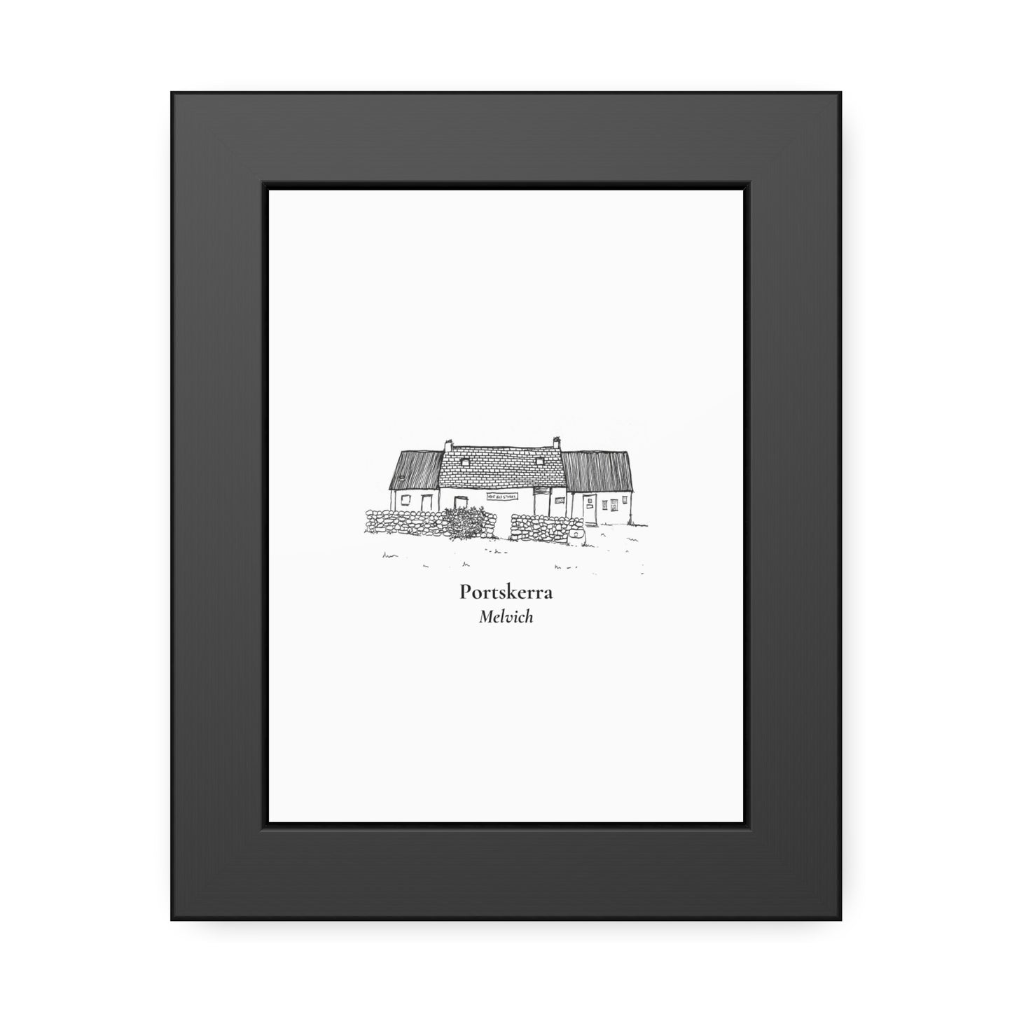 West End Stores (Portskerra, Melvich) Framed Paper Posters