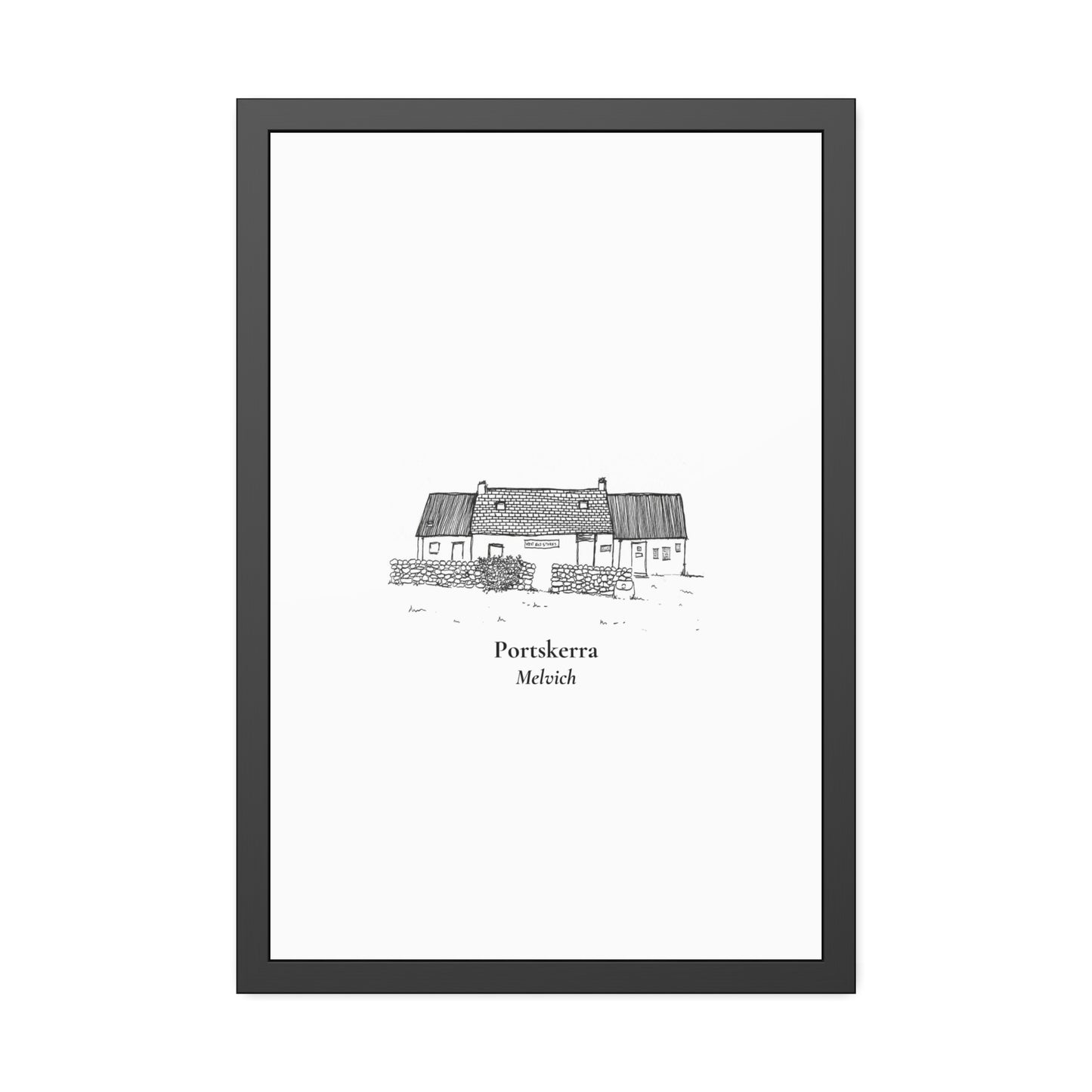 West End Stores (Portskerra, Melvich) Framed Paper Posters