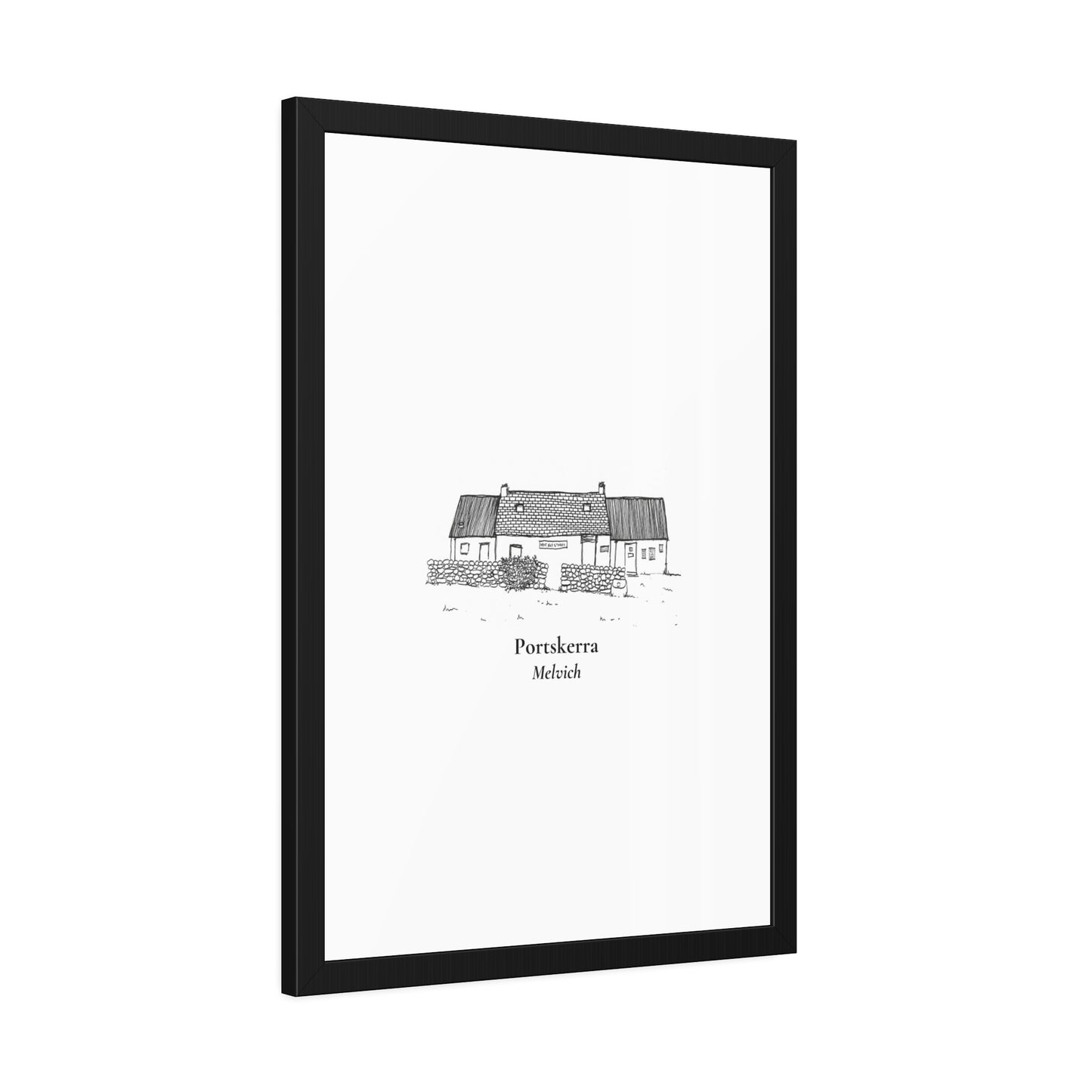 West End Stores (Portskerra, Melvich) Framed Paper Posters