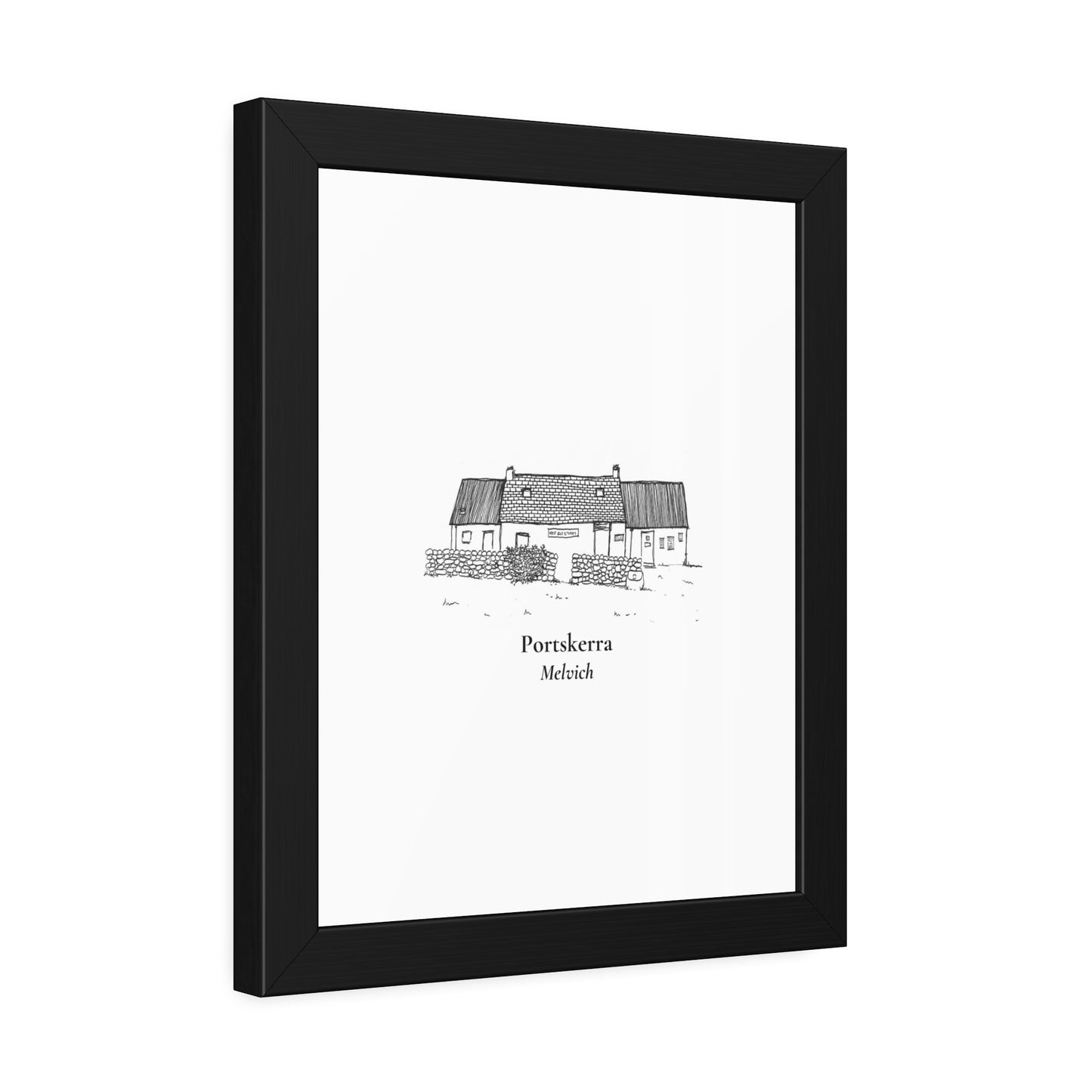 West End Stores (Portskerra, Melvich) Framed Paper Posters