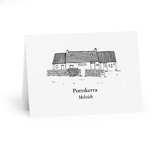 West End Stores (Portskerra, Melvich) Greeting Cards (5 Pack)