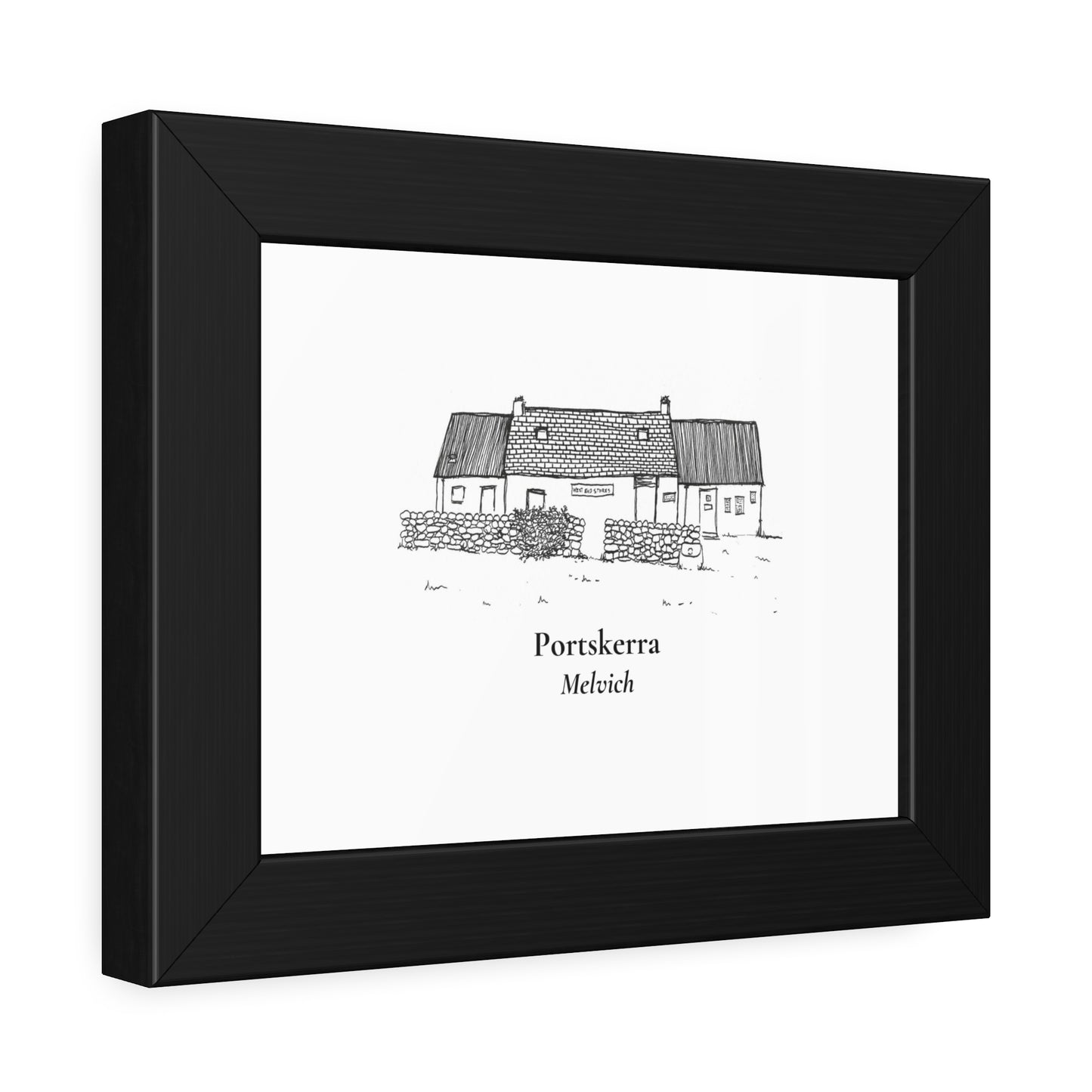 West End Stores (Portskerra, Melvich) Framed Paper Posters