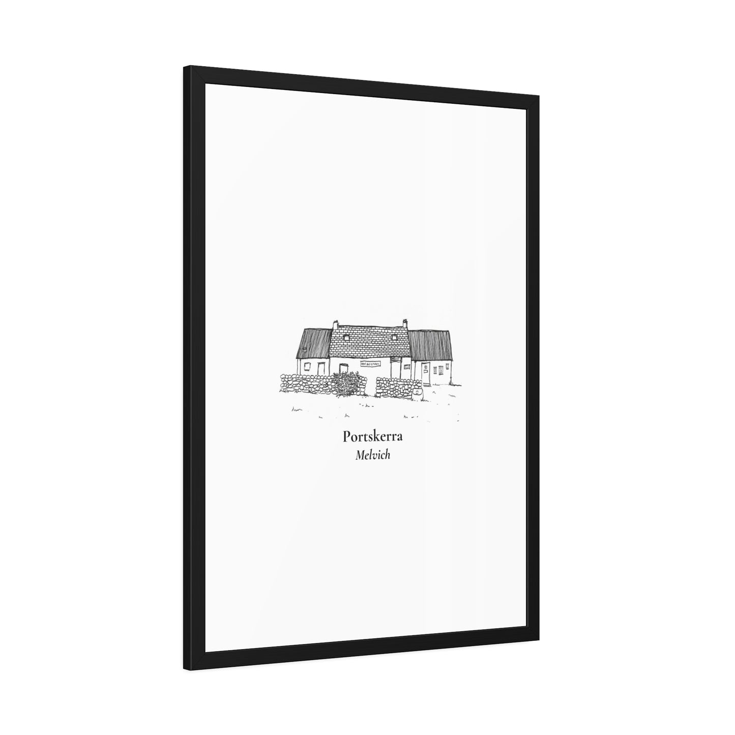 West End Stores (Portskerra, Melvich) Framed Paper Posters