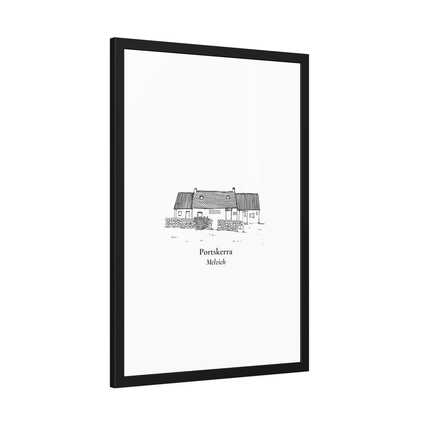 West End Stores (Portskerra, Melvich) Framed Paper Posters