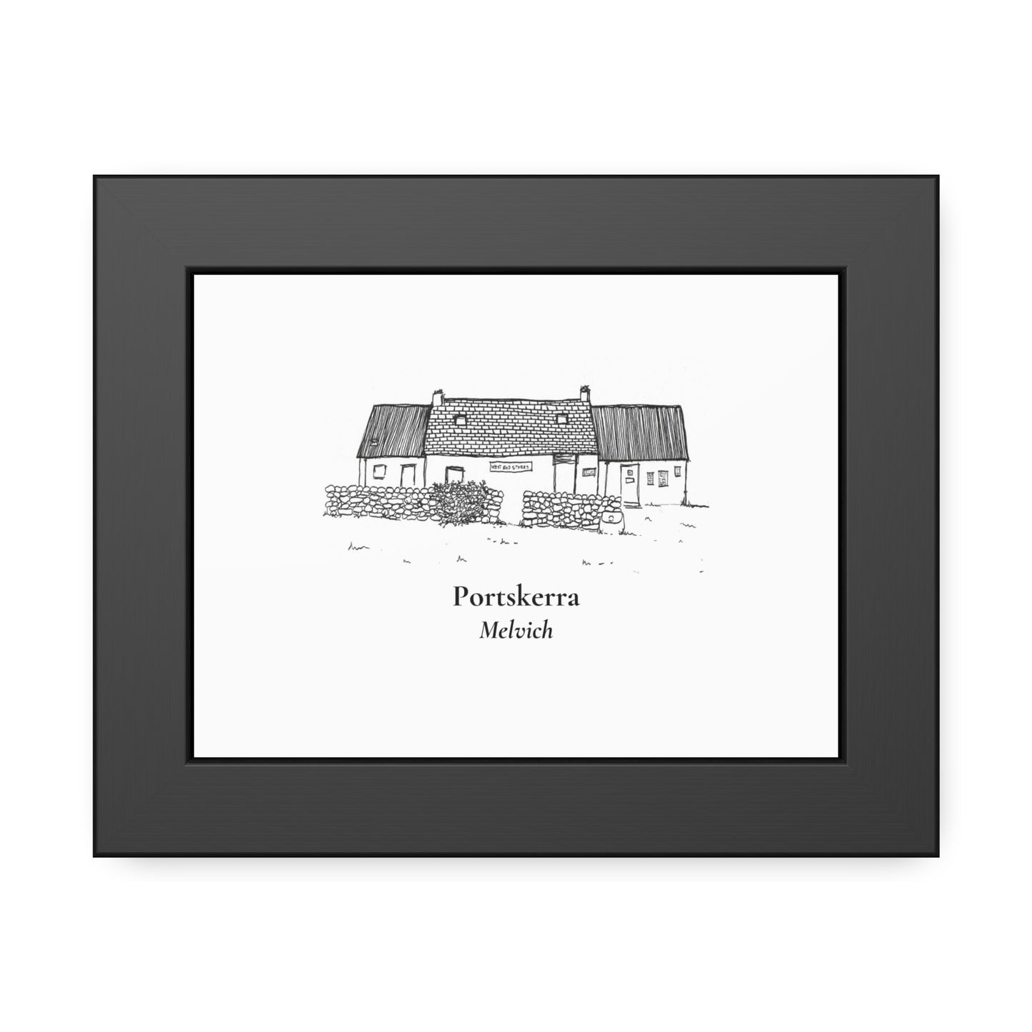 West End Stores (Portskerra, Melvich) Framed Paper Posters