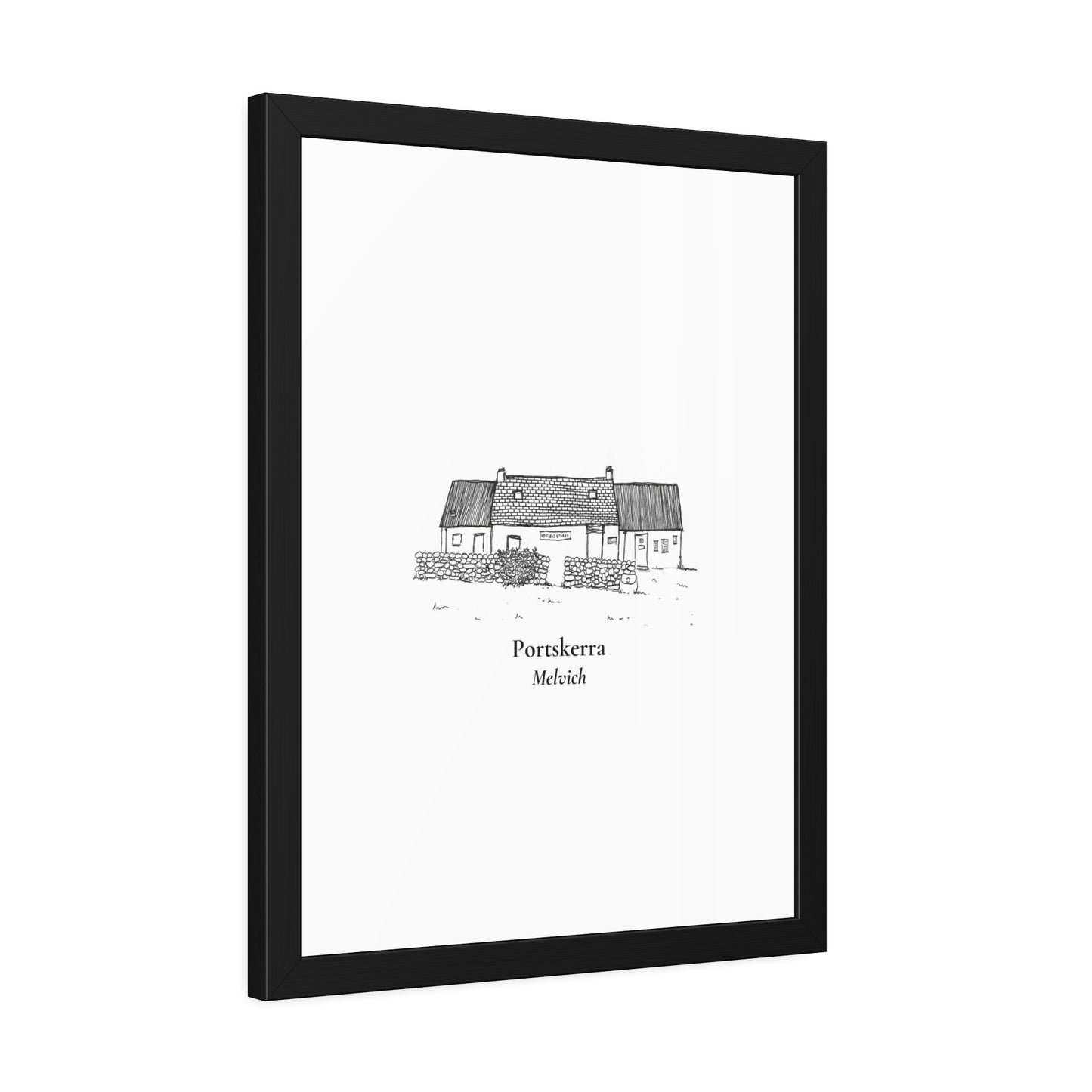 West End Stores (Portskerra, Melvich) Framed Paper Posters