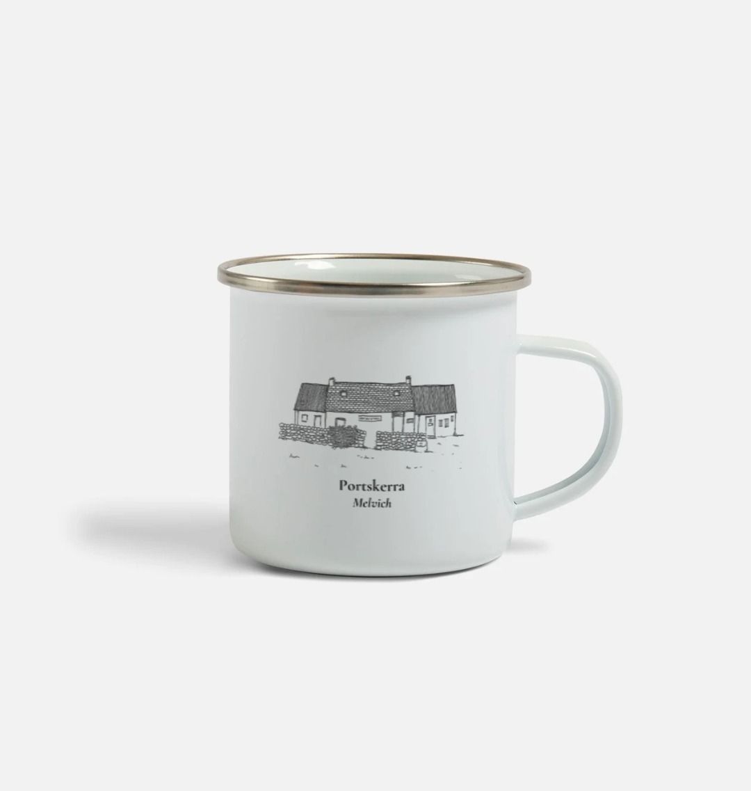 West End Stores (Portskerra, Melvich) Enamel Mug